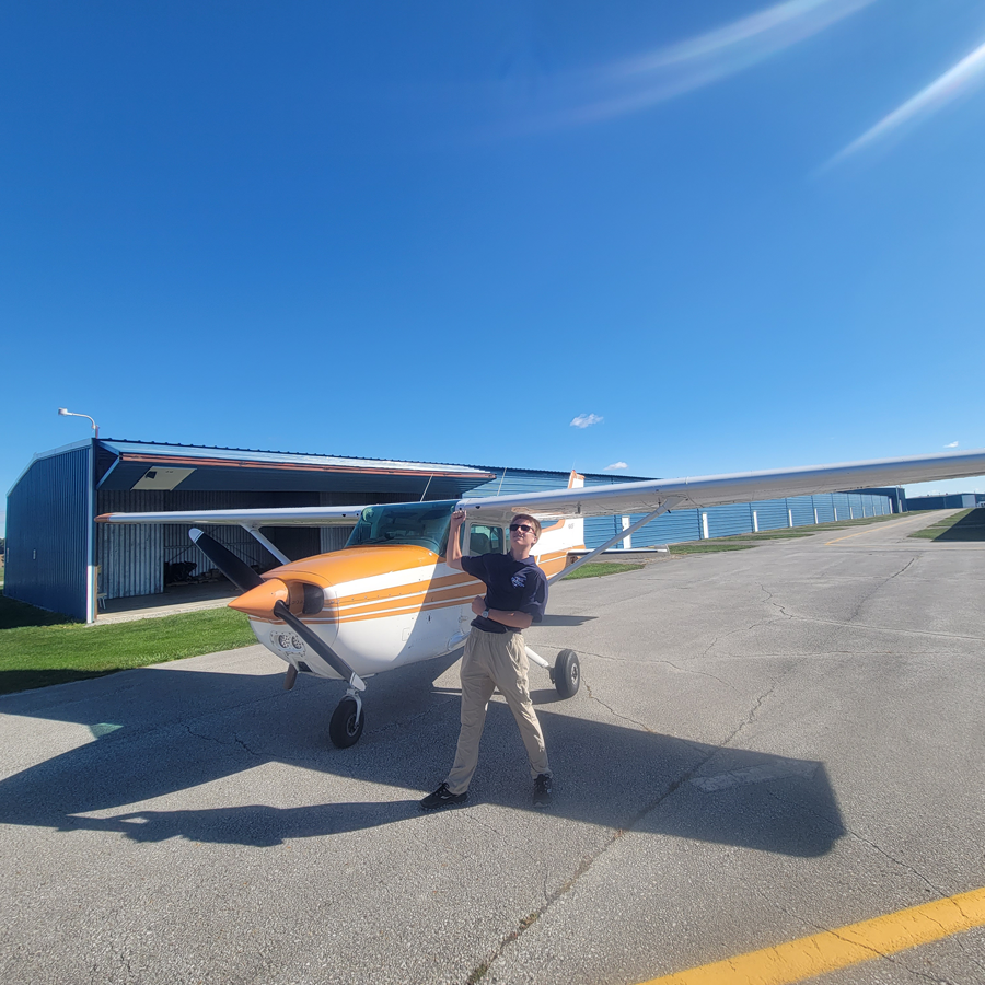 Andrew Wolfe - EAA Chapter 235 - First Solo