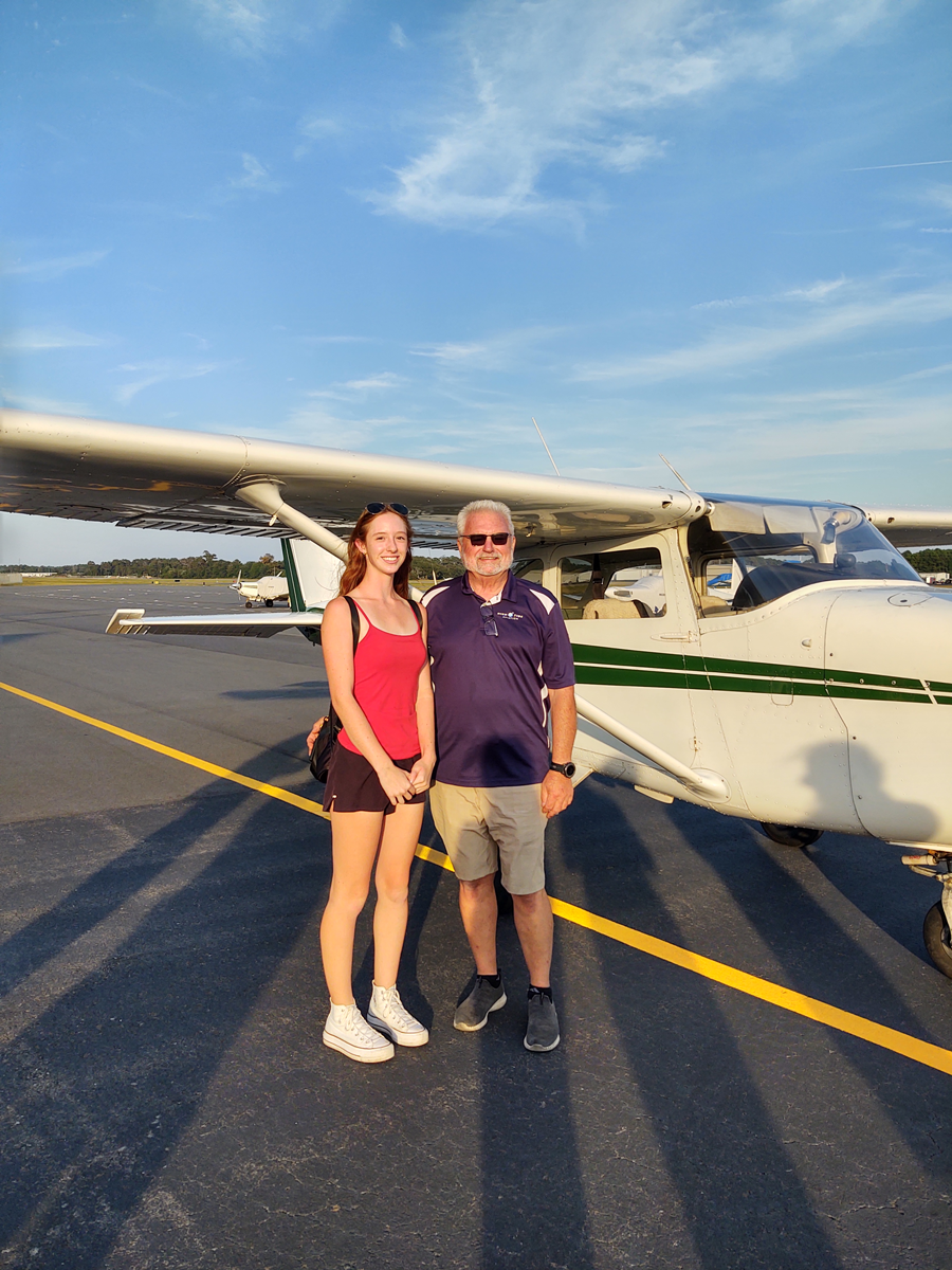 Emma Naef - EAA Chapter 939 - First Solo