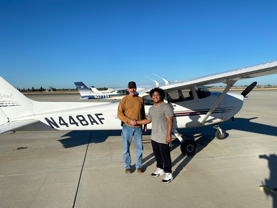 Naka Lopez - EAA Chapter 1593 - First Solo