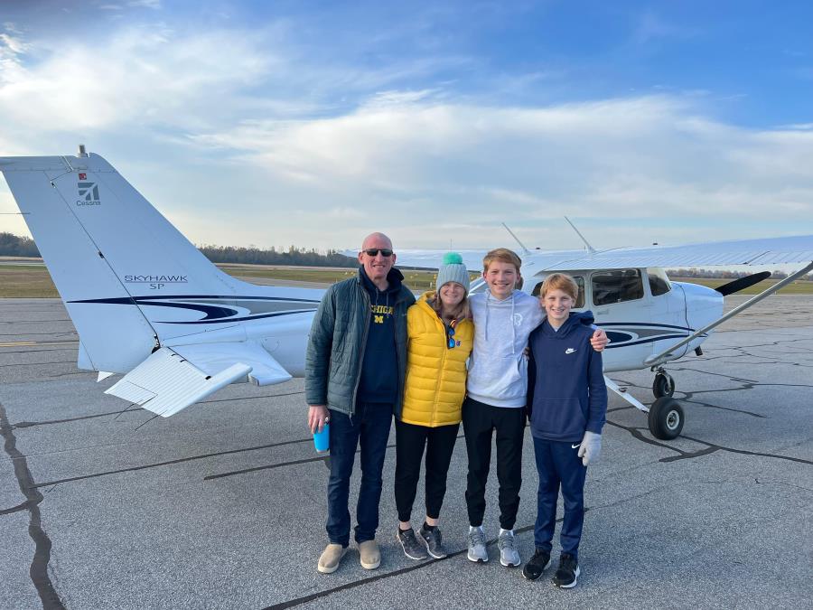 Griffin Weiss | EAA Chapter 333 | First Solo