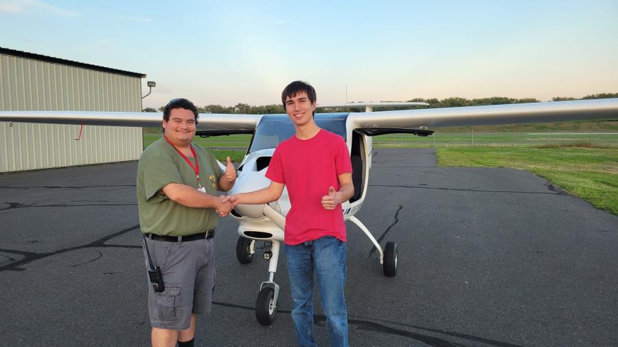 William Coates | EAA Chapter 166 | First Solo