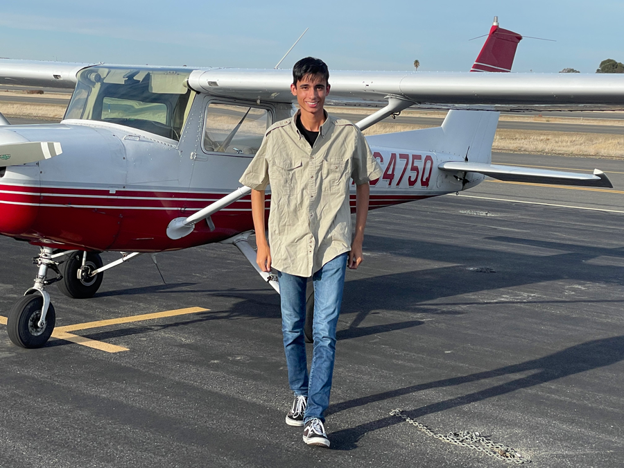 Taris Keiper — EAA Chapter 663 — First Solo