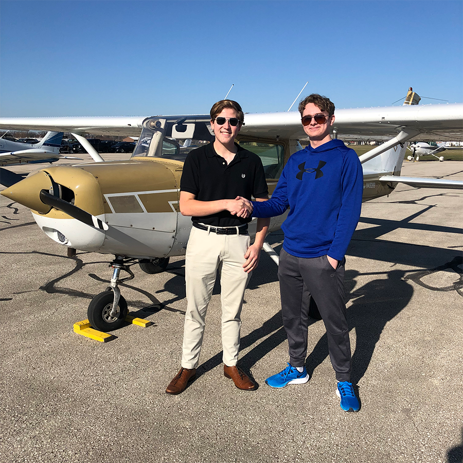 Jared Marden | EAA Chapter 320 | First Solo | November 15, 2023