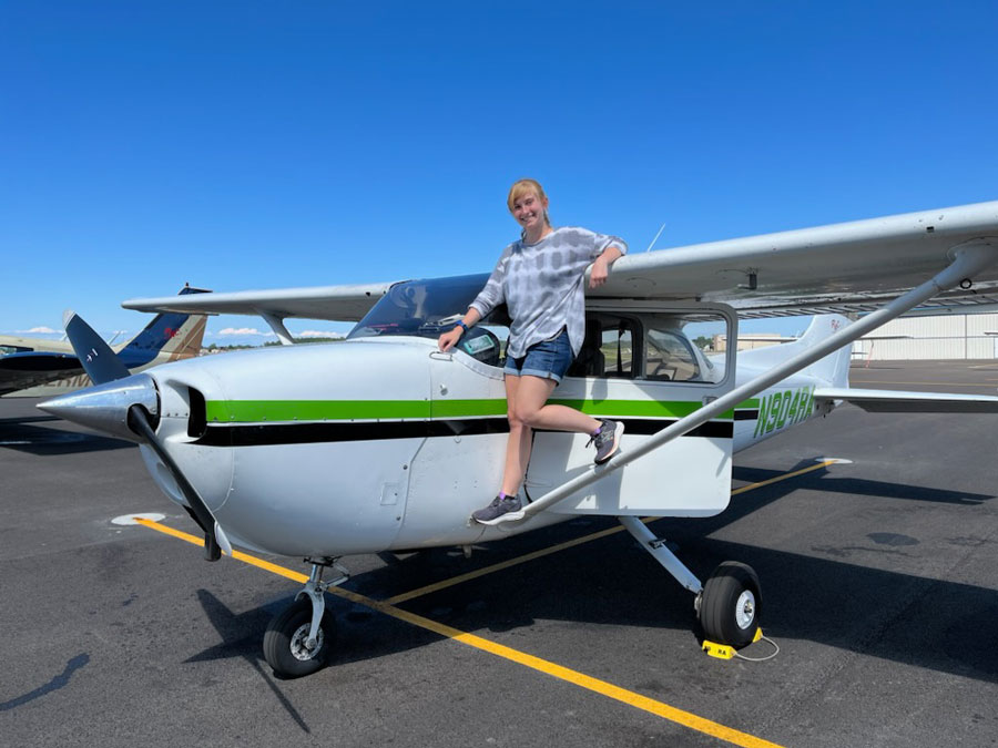 Sharon Reithel | EAA Chapter 44 | Checkride | August 1, 2023