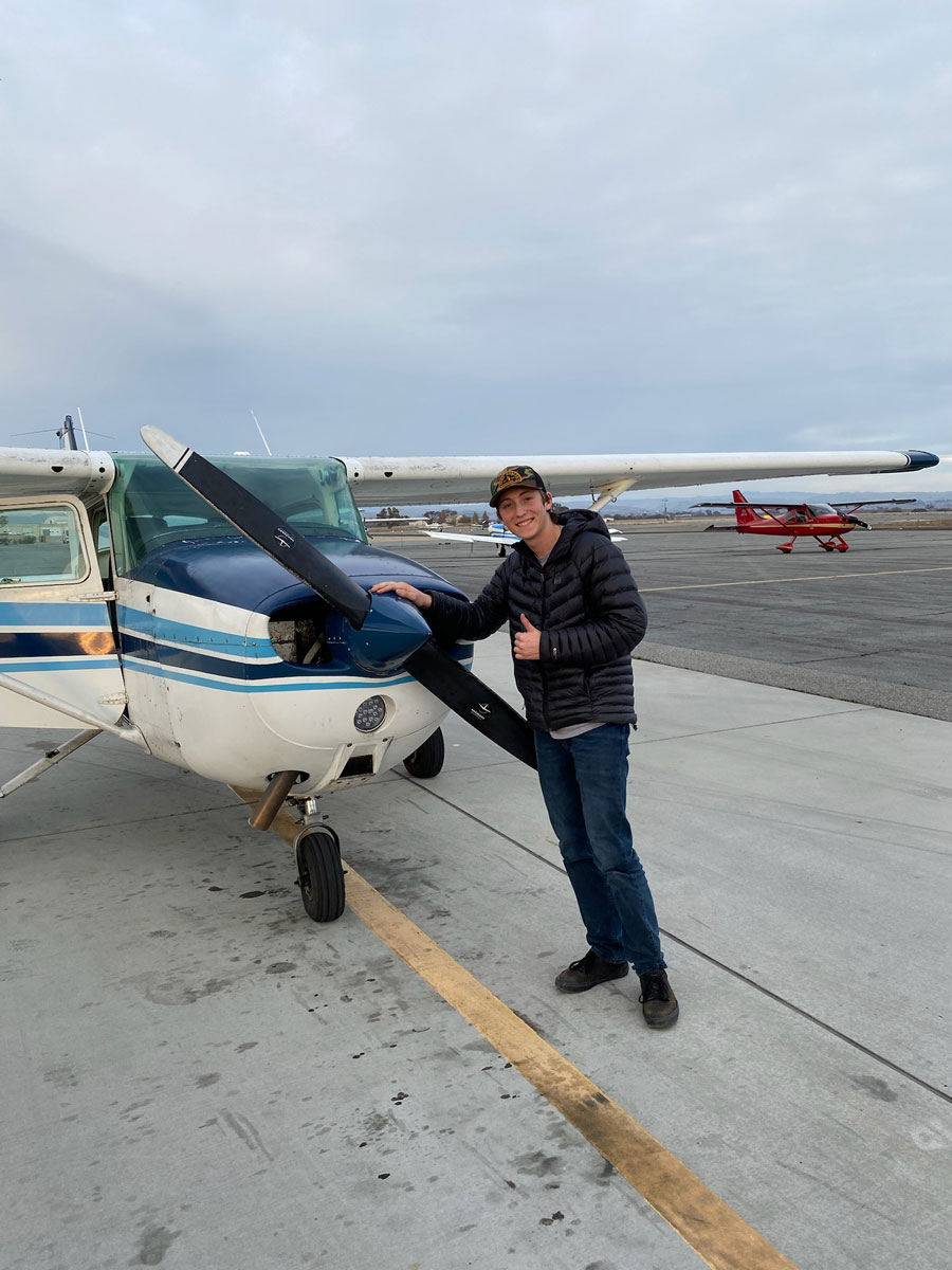 Charlie Giaquinto | EAA Chapter 465 | First Solo