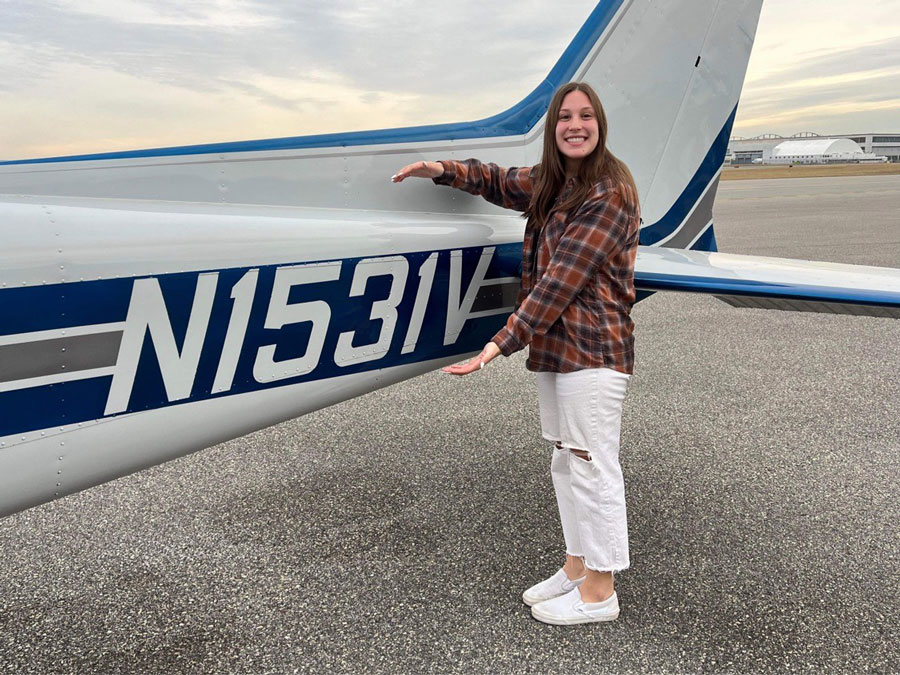Madison Richardson | EAA Chapter 36 | First Solo