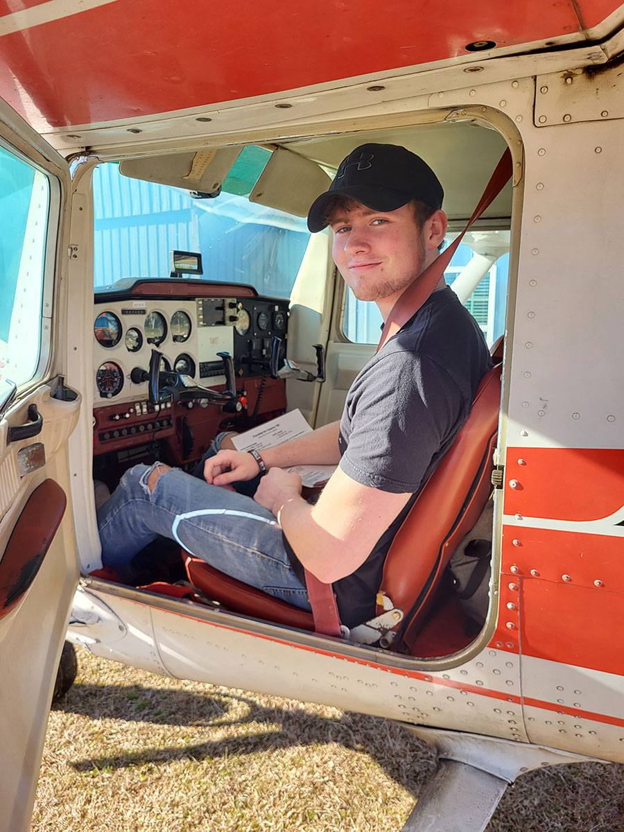 Brantly Stancil | EAA Chapter 506 | First Solo | January 6, 2023
