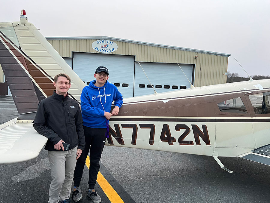 Greg Alberti | EAA Chapter 196 | First Solo | January 17, 2023