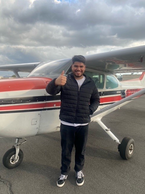 Damien Herrera Lopez | EAA Chapter 1 | First Solo | March 23, 2023