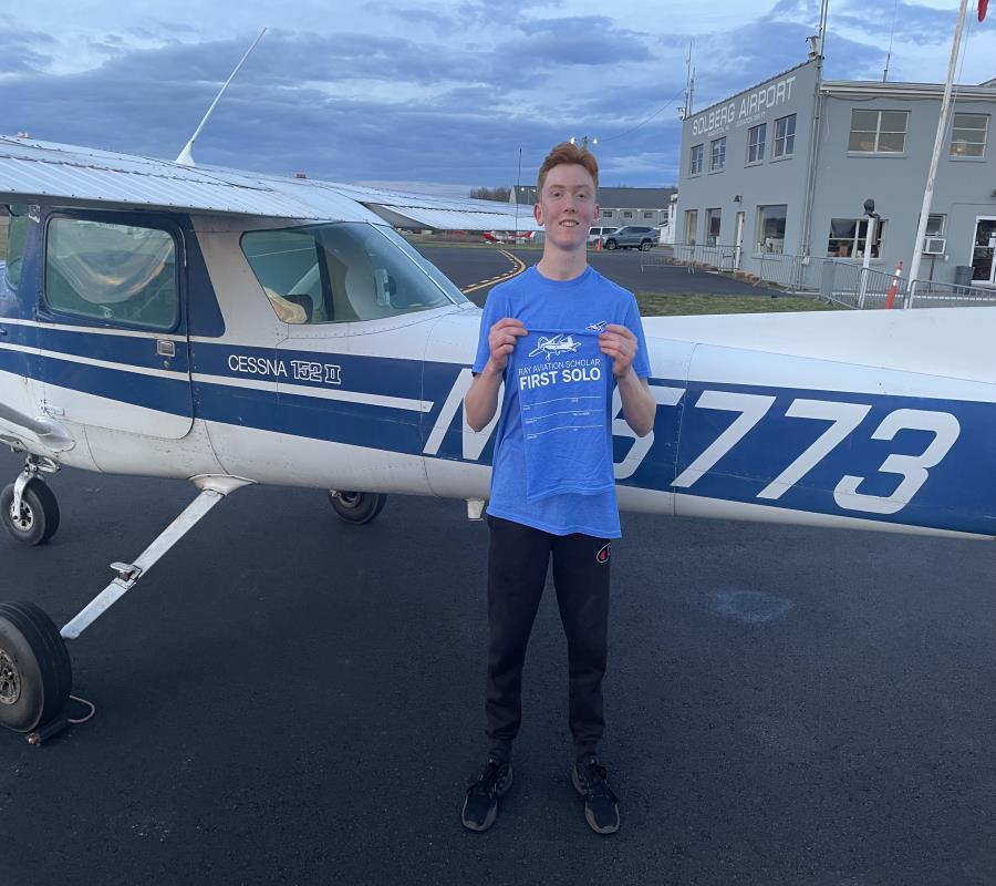 Peter Maszczak | EAA Chapter 643 | First Solo | March 28, 2023